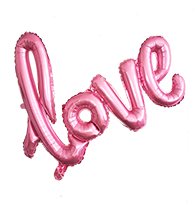 Red Heart Balloon Decoration