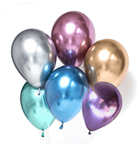 Mattalic Latex Balloons