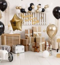 Birthday surprise completely elegant theme